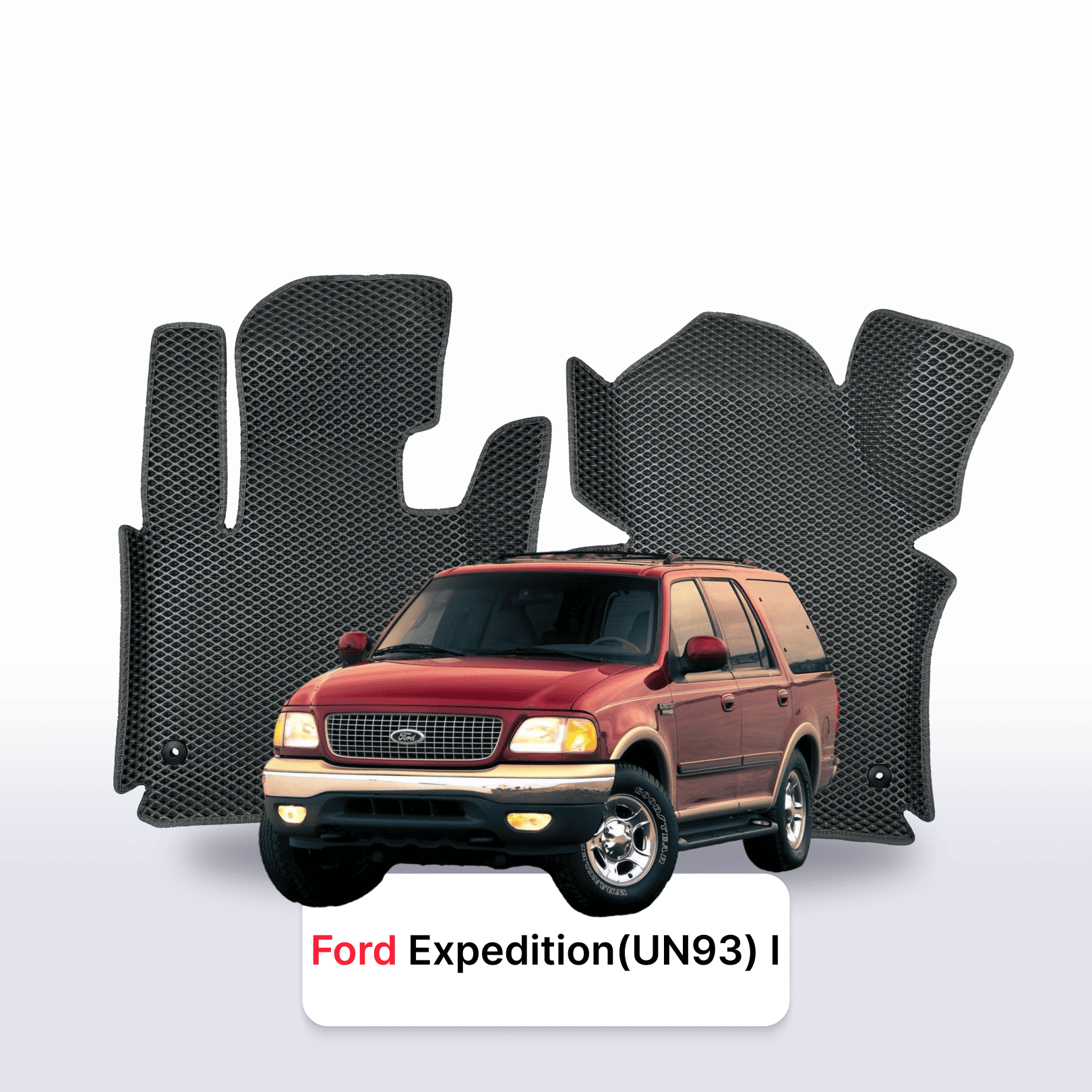 EVA auto paklāji Ford Expedition (UN93) 1 paaudze 1996-2002 gads SUV
