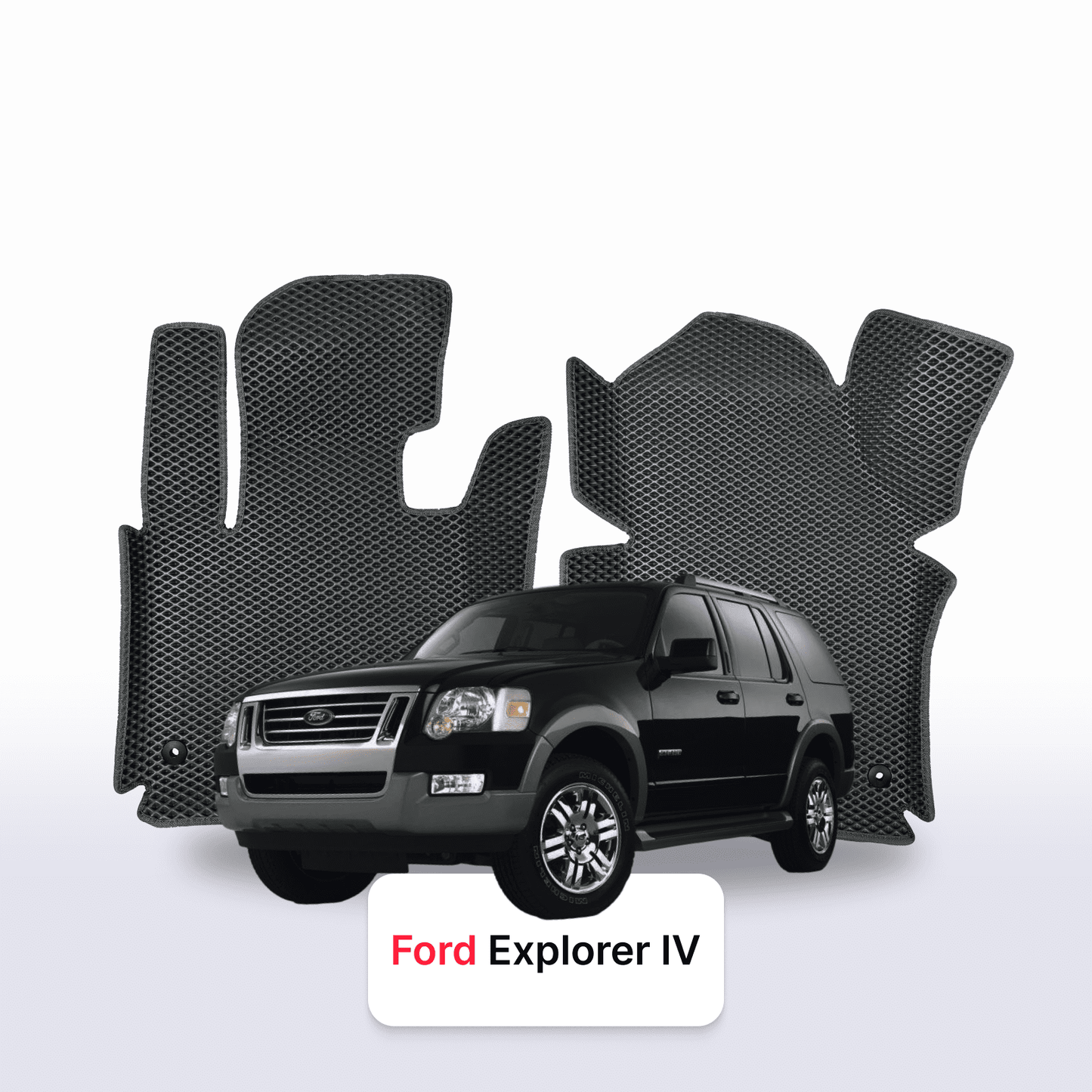 EVA auto paklāji Ford Explorer 4 paaudze 2005-2010 gads SUV