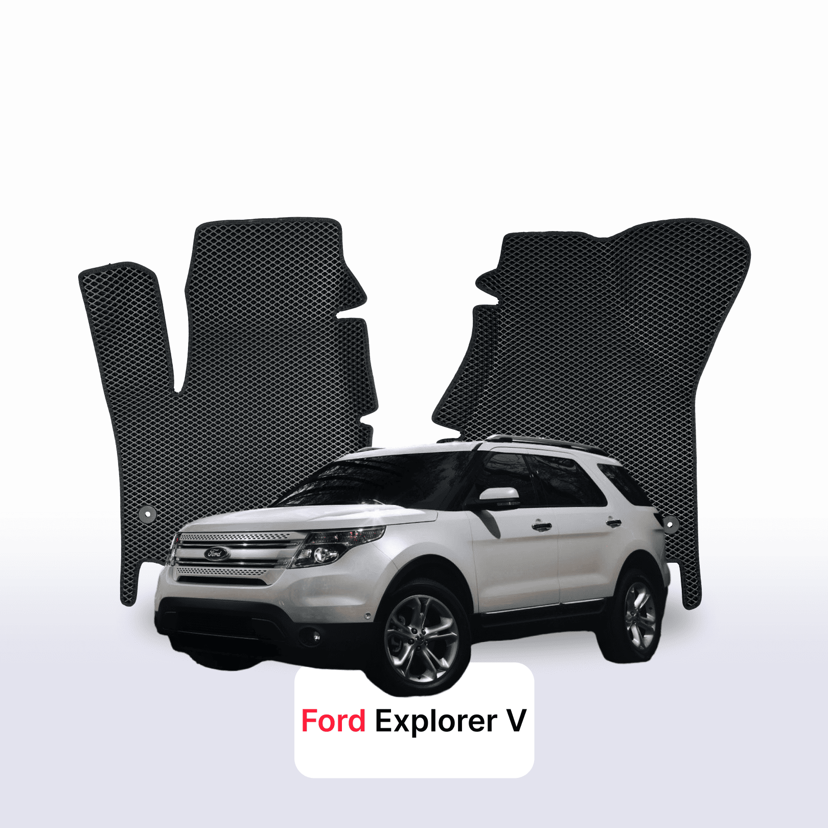 EVA auto paklāji Ford Explorer 5 paaudze 2010-2019 gads SUV