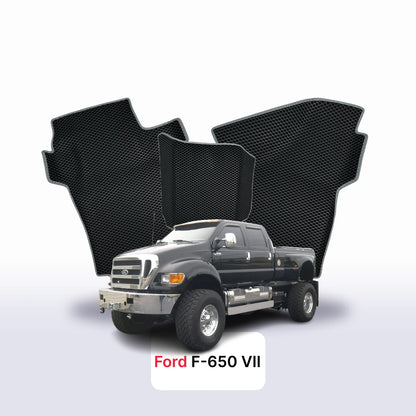 EVA auto paklāji Ford F-650 7 paaudze 2000-2015 gads PICK-UP double cabin