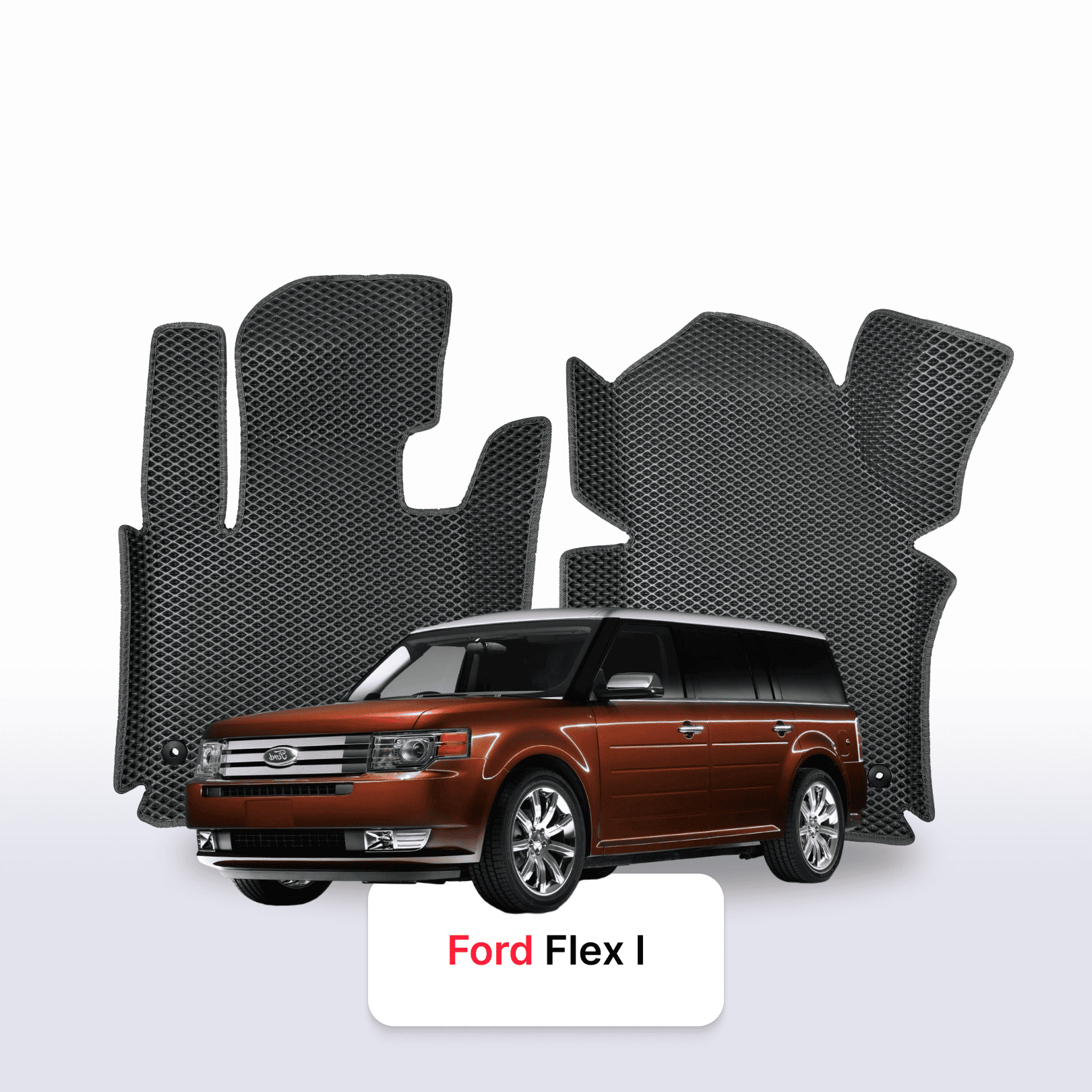 EVA auto paklāji Ford Flex I gen 2008-2019 gads SUV