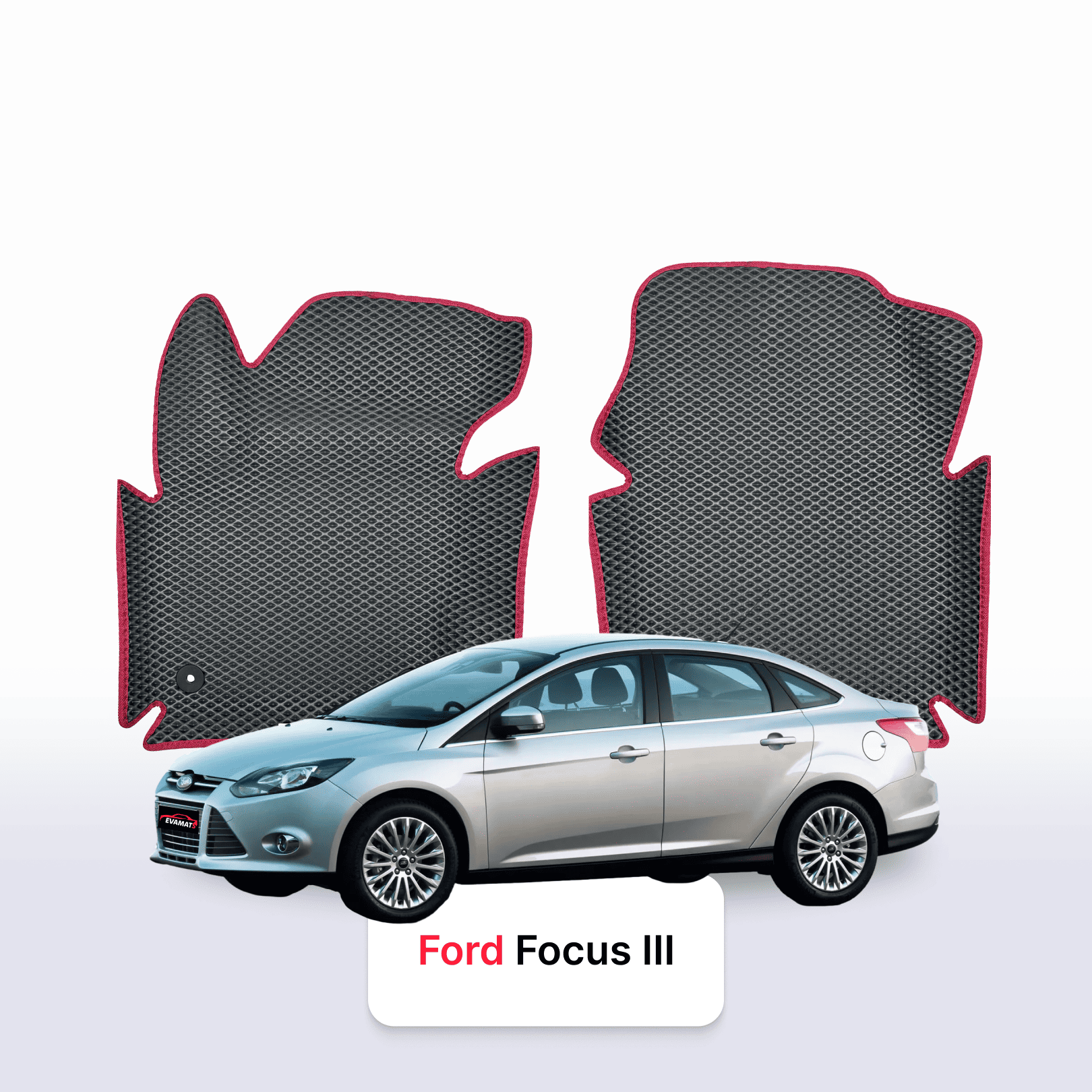 EVA auto paklāji Ford Focus(MK3) 3 paaudze 2010-2019 gads SEDANS