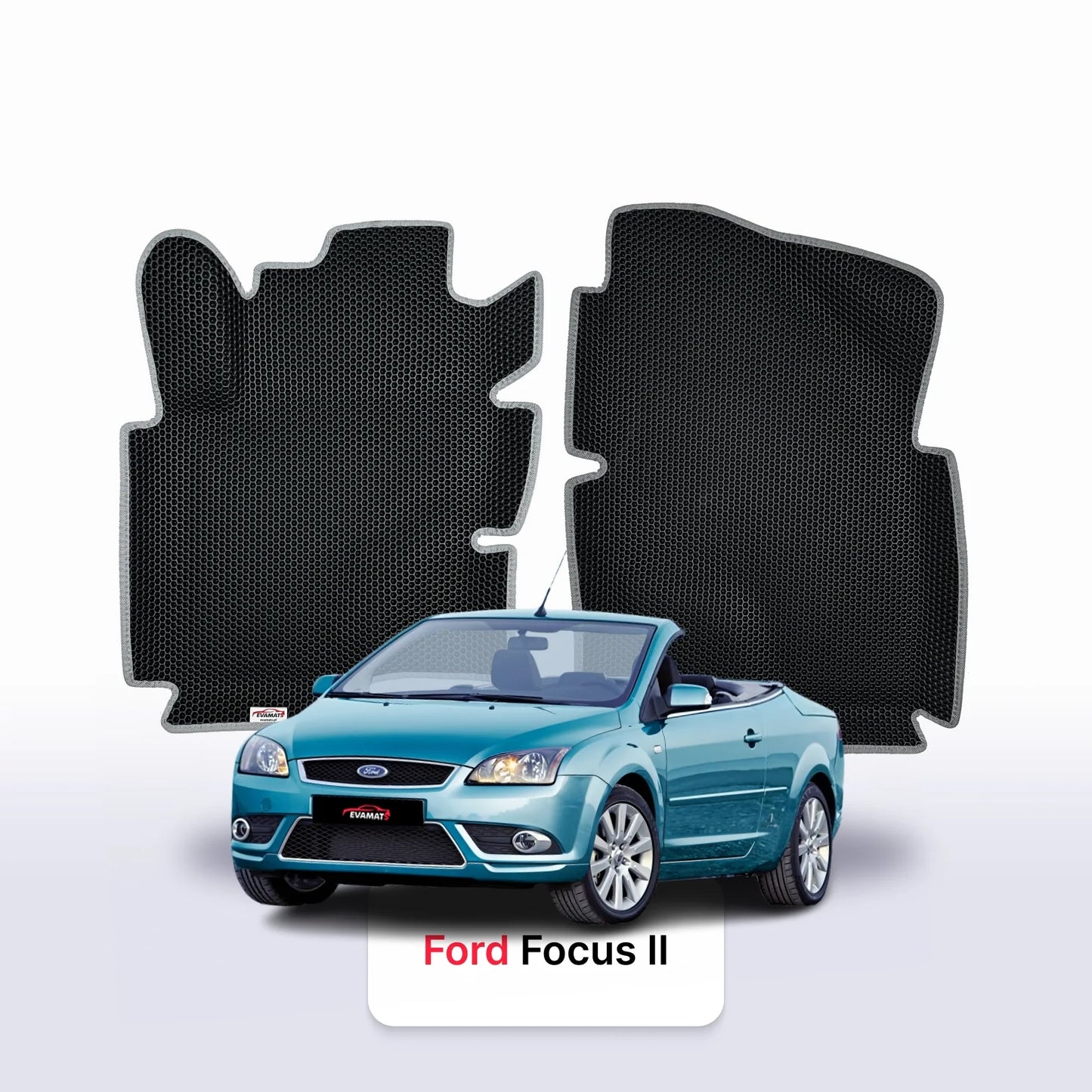 EVA auto paklāji Ford Focus(MK2) 2 paaudze 2004-2011 gads KUPEJA/KABRIOLETS