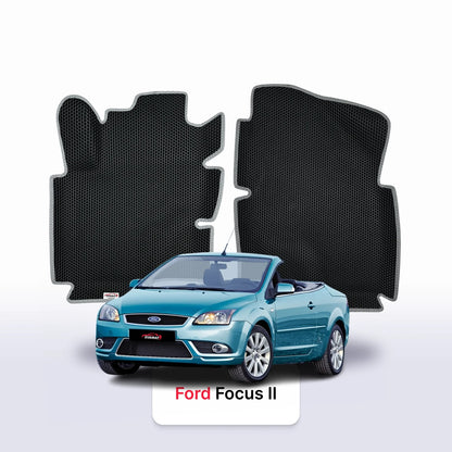 EVA auto paklāji Ford Focus(MK2) 2 paaudze 2004-2011 gads KUPEJA/KABRIOLETS