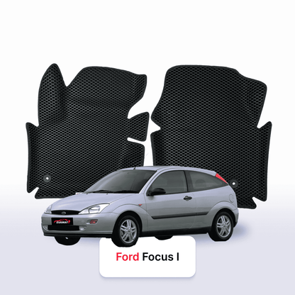 EVA auto paklāji Ford Focus(MK1) 1 paaudze 1998-2004 gads HEČBEKS 3 durvju