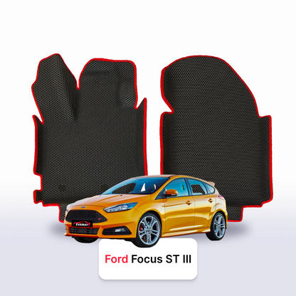 EVA auto paklāji Ford Focus ST(MK3) 3 paaudze 2012-2018 gads HEČBEKS 5 durvju