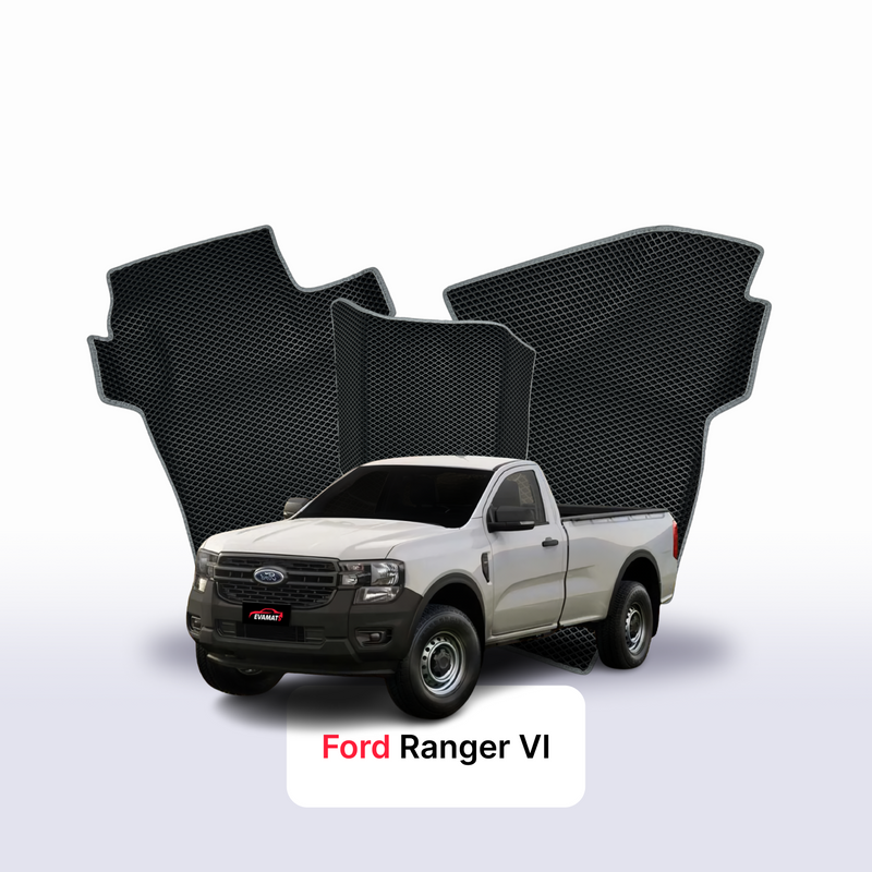 EVA auto paklāji Ford Ranger 6 paaudze 2022-2028 gads PICK-UP single cabin