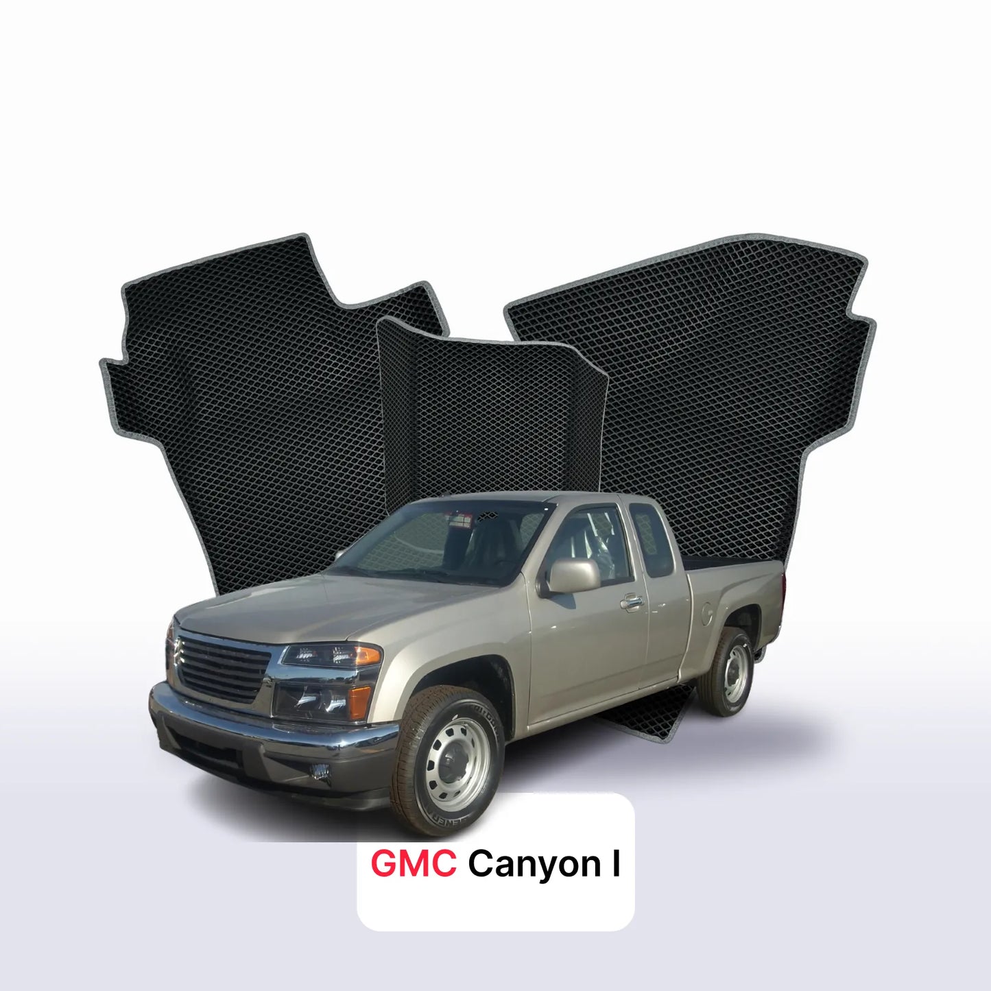 EVA auto paklāji GMC Canyon 1 paaudze 2004-2012 gads PICK-UP one-and-half cabin
