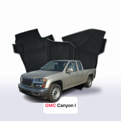 EVA auto paklāji GMC Canyon 1 paaudze 2004-2012 gads PICK-UP one-and-half cabin