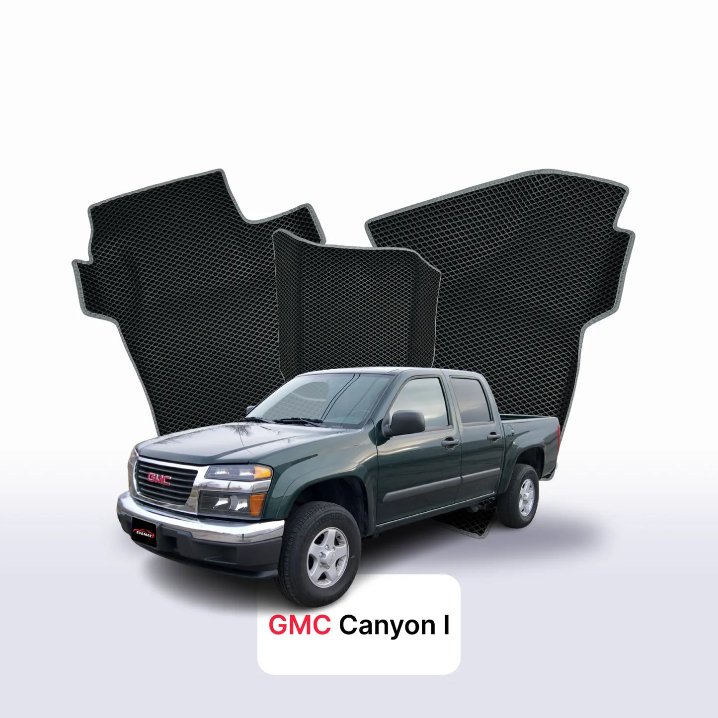 EVA auto paklāji GMC Canyon 1 paaudze 2004-2012 gads Pick-Up double cabin