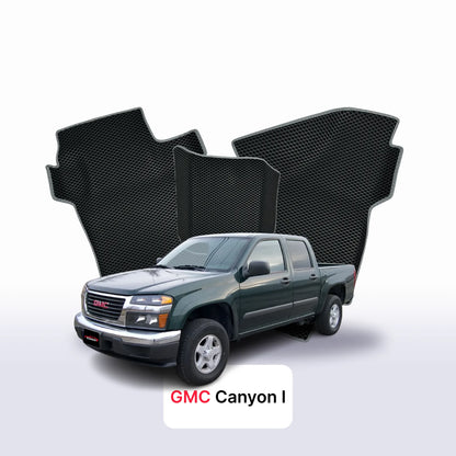 EVA auto paklāji GMC Canyon 1 paaudze 2004-2012 gads Pick-Up double cabin