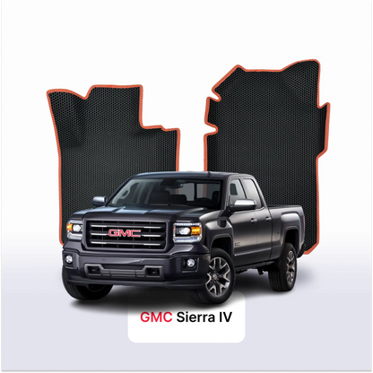 EVA auto paklāji GMC Sierra 4 paaudze 2013-2019 gads Pick-Up double cabin