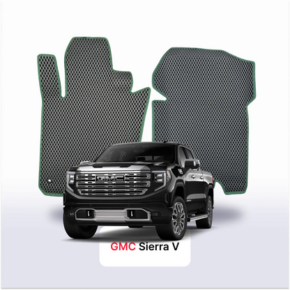 EVA auto paklāji GMC Sierra 5 paaudze 2018-2026 gads Pick-Up double cabin