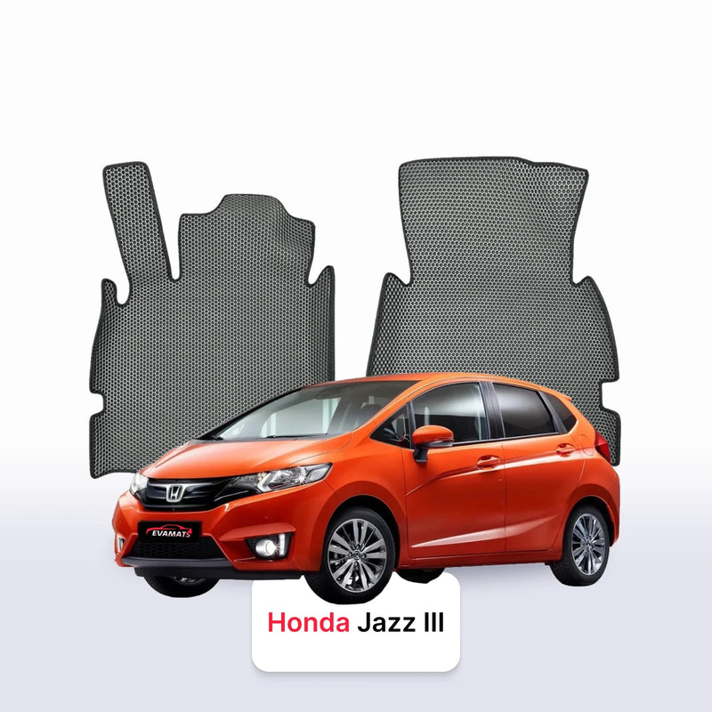 EVA auto paklāji Honda Jazz 3 paaudze 2014-2020 gads HEČBEKS 5 durvju