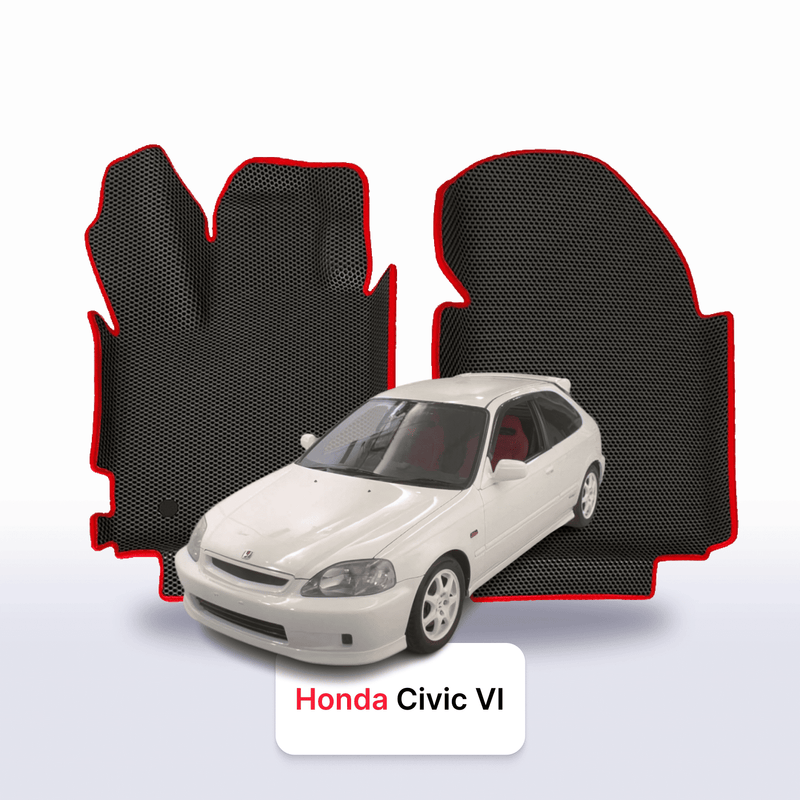 EVA auto paklāji Honda Civic 6 paaudze 1995-2001 gads HEČBEKS 3 durvju