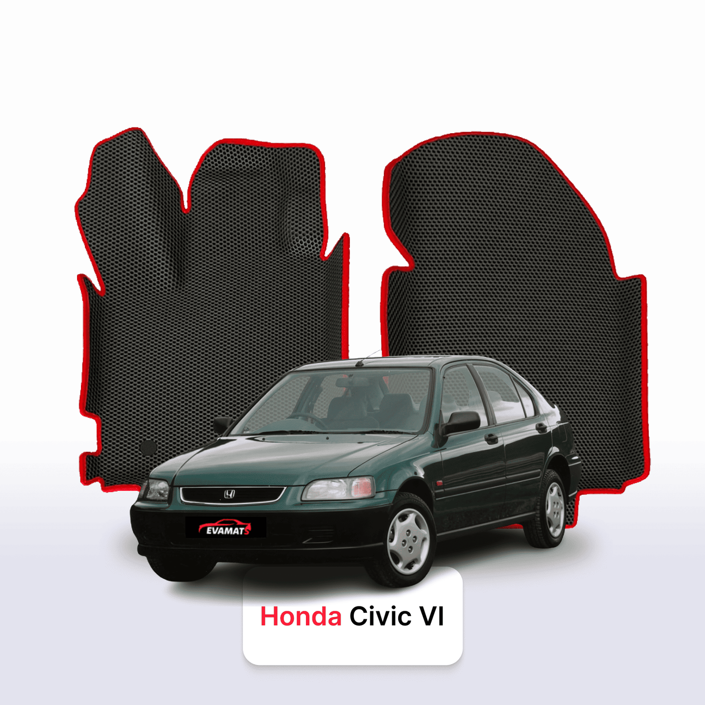 EVA auto paklāji Honda Civic 6 paaudze 1995-2001 gads LIFTBEKS