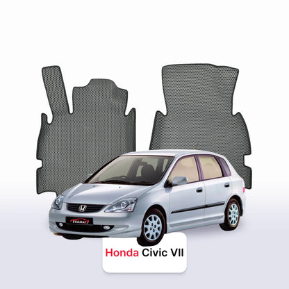 EVA auto paklāji Honda Civic 7 paaudze 2000-2006 gads HEČBEKS 5 durvju