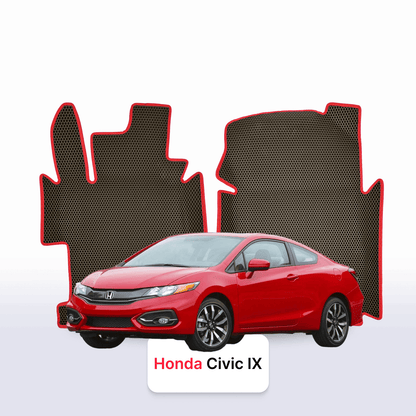 EVA auto paklāji Honda Civic 9 paaudze 2011-2017 gads KUPEJA