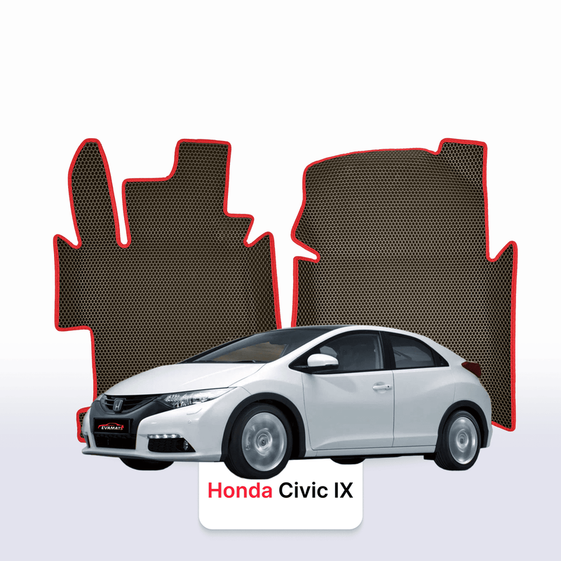 EVA auto paklāji Honda Civic 9 paaudze 2011-2017 gads HEČBEKS 5 durvju