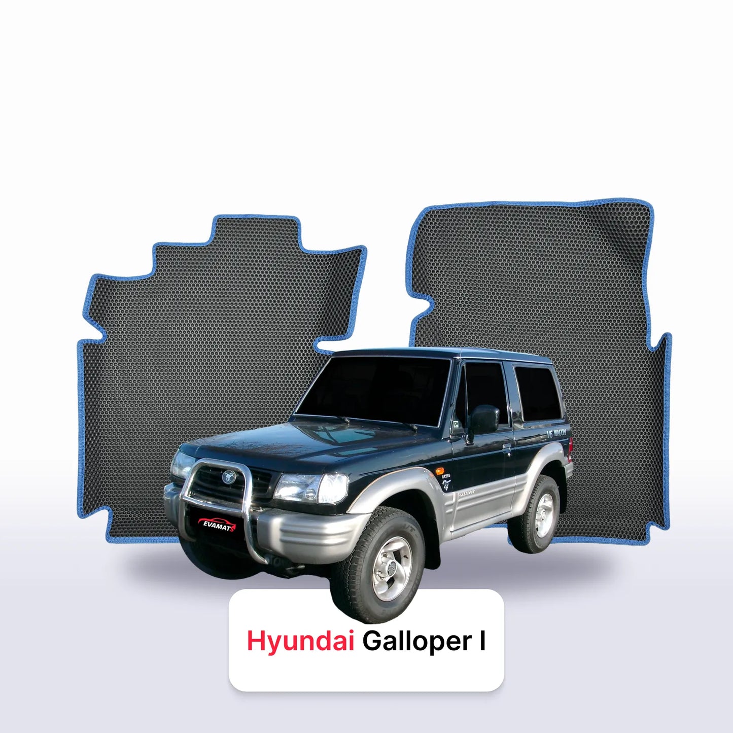 EVA auto paklāji Hyundai Galloper 1991-2003 gads SUV 3 durvju