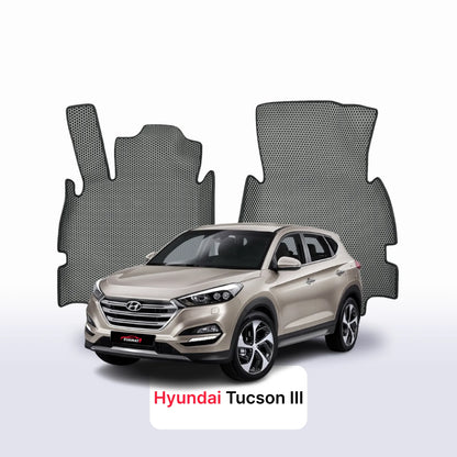 EVA auto paklāji Hyundai Tucson pre-facelift 3 paaudze 2015-2018 gads SUV