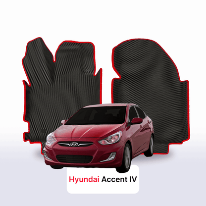 EVA auto paklāji Hyundai Accent 4 paaudze 2010-2017 gads SEDANS