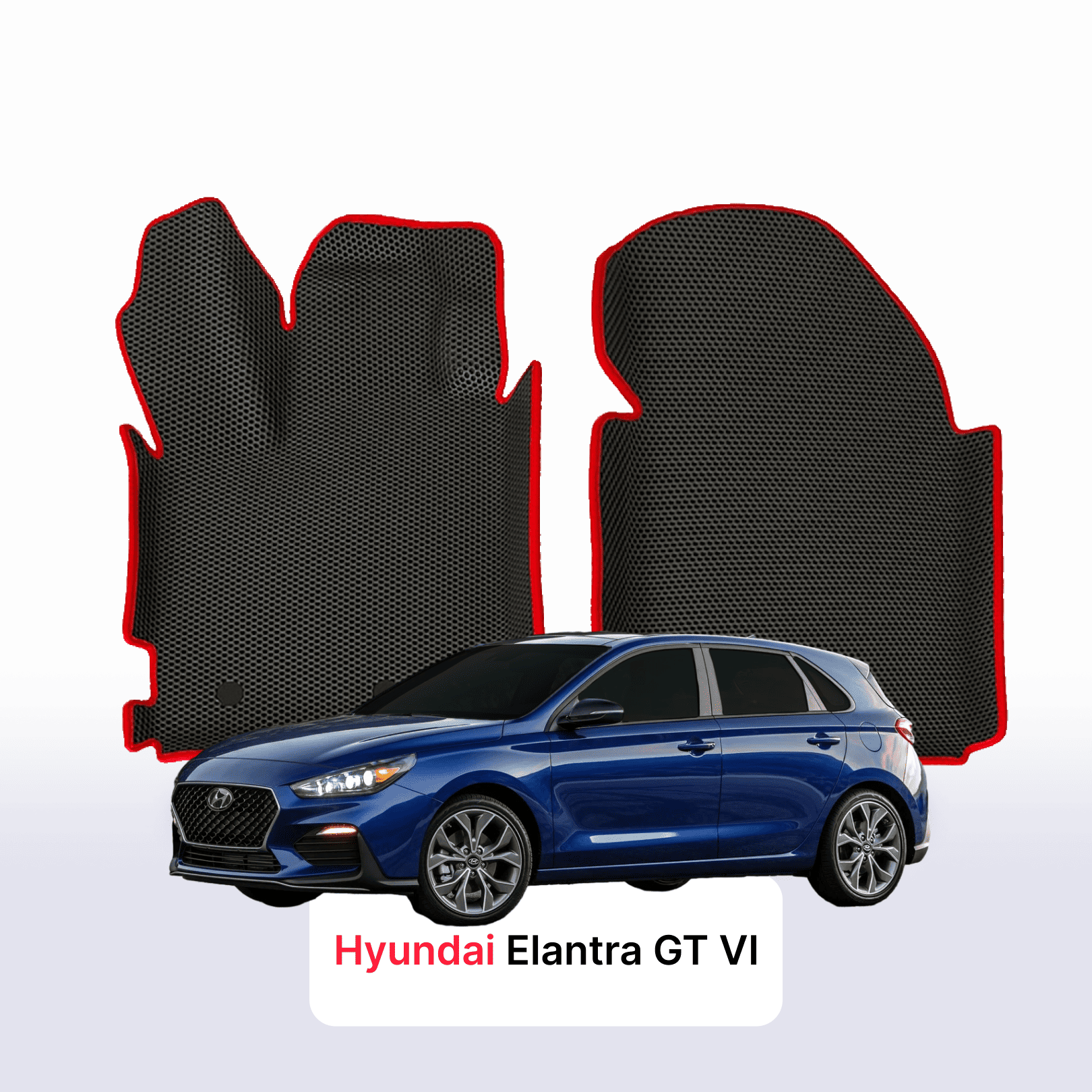 EVA auto paklāji Hyundai Elantra GT(AD) 6 paaudze 2015-2020 gads HEČBEKS 5 durvju