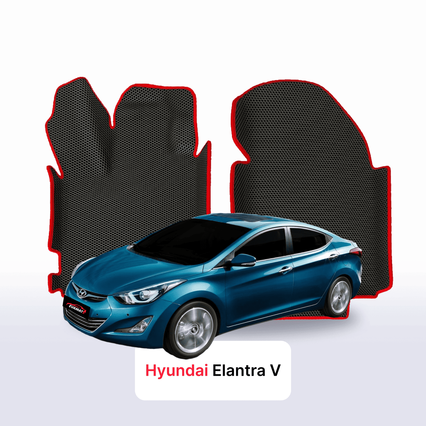 EVA auto paklāji Hyundai Elantra(MD) 5 paaudze 2010-2016 gads SEDANS