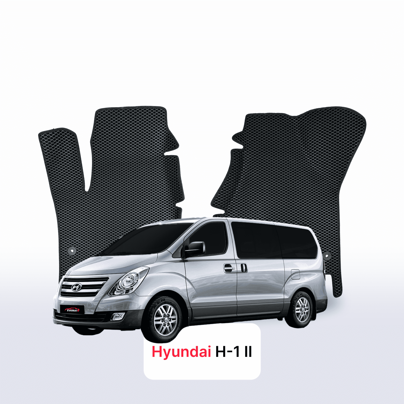 EVA auto paklāji Hyundai H-1 2 paaudze 2007-2023 gads MINIVENS