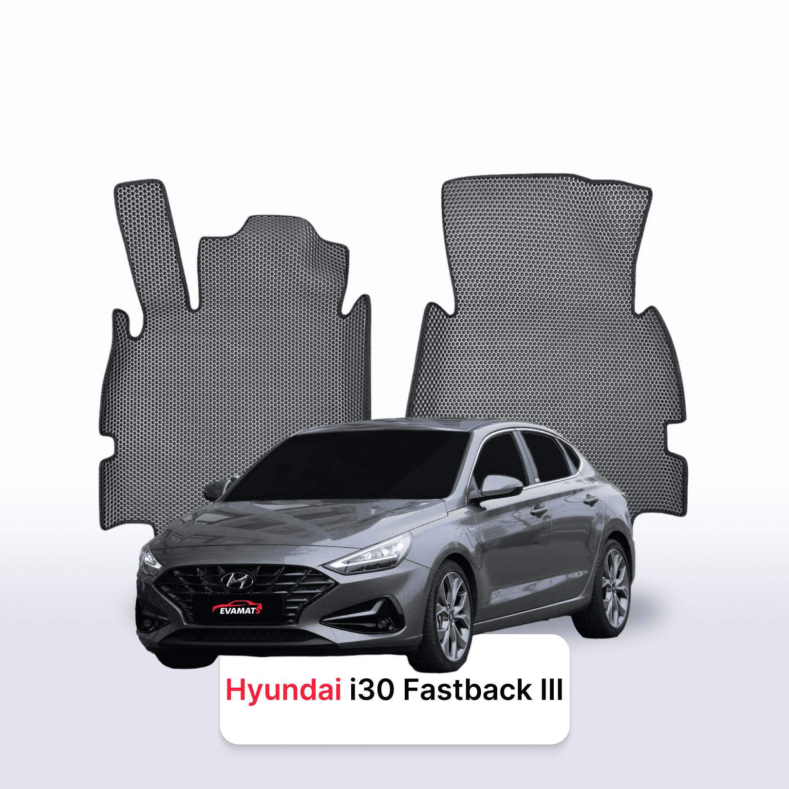 EVA auto paklāji Hyundai I30 Fastback 3 paaudze 2018-2028 gads LIFTBEKS
