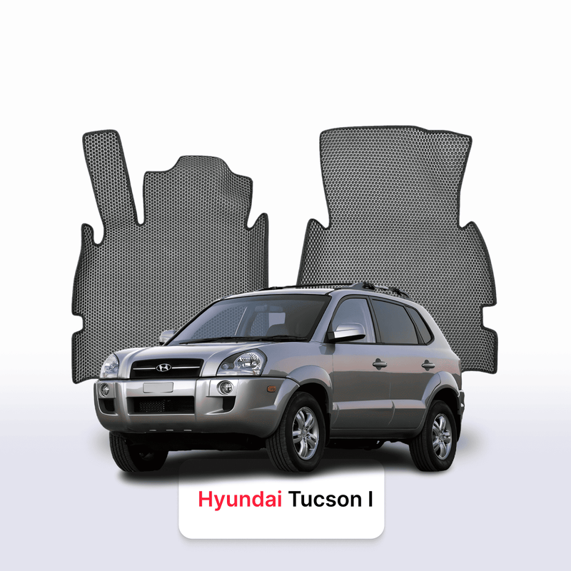 EVA auto paklāji Hyundai Tucson 1 paaudze 2004-2010 gads SUV