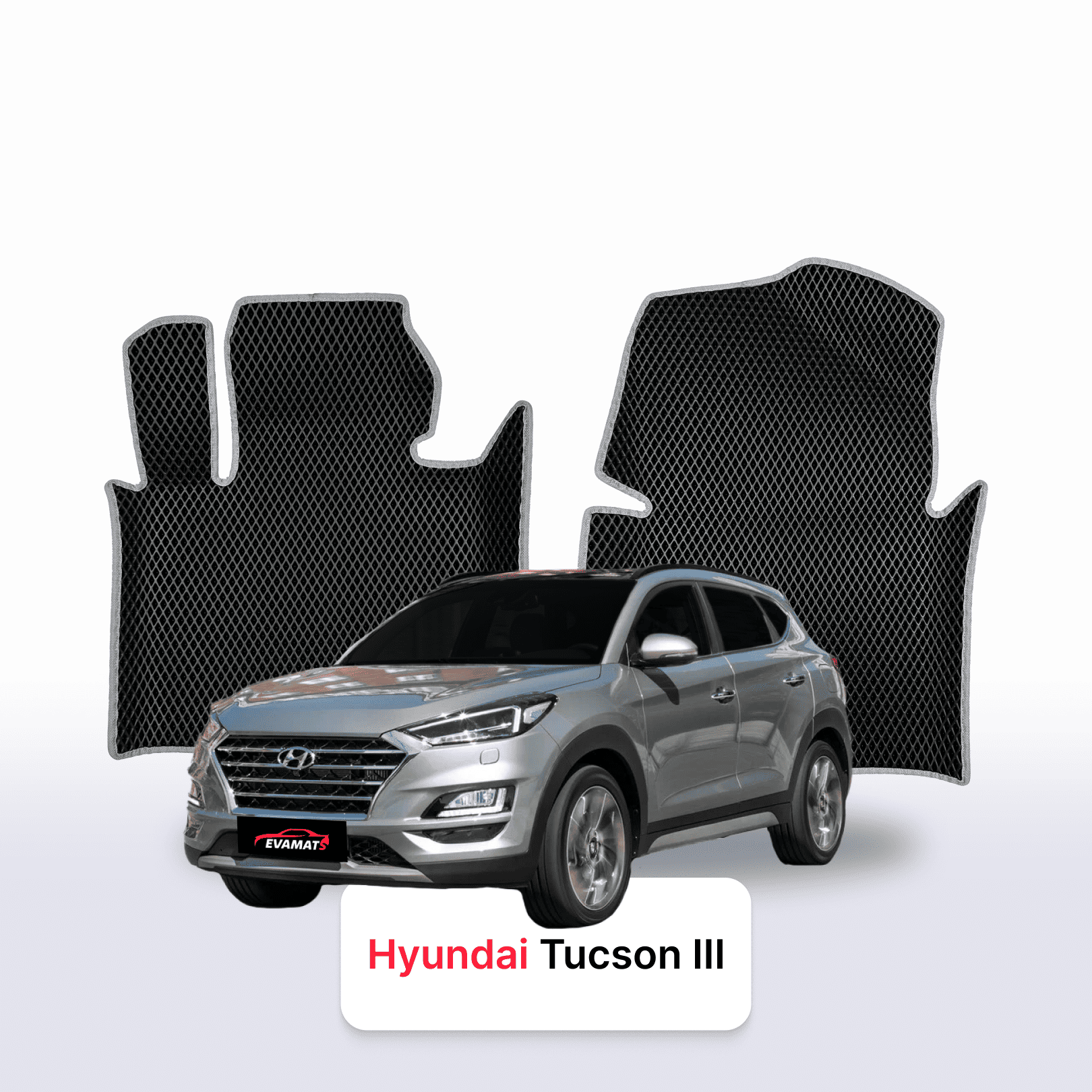EVA auto paklāji Hyundai Tucson facelift 3 paaudze 2018-2021 gads SUV