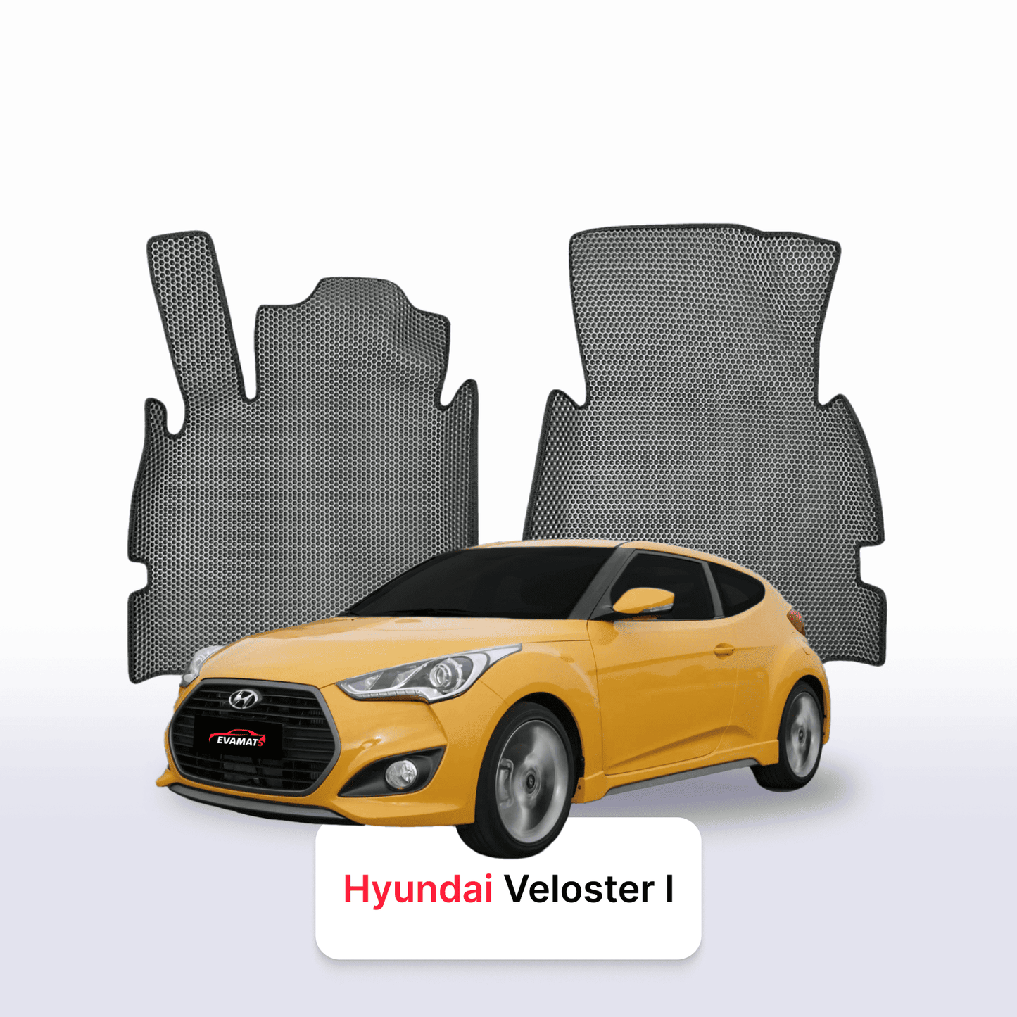 EVA auto paklāji Hyundai Veloster 1 paaudze 2011-2018 gads HEČBEKS 4 durvju