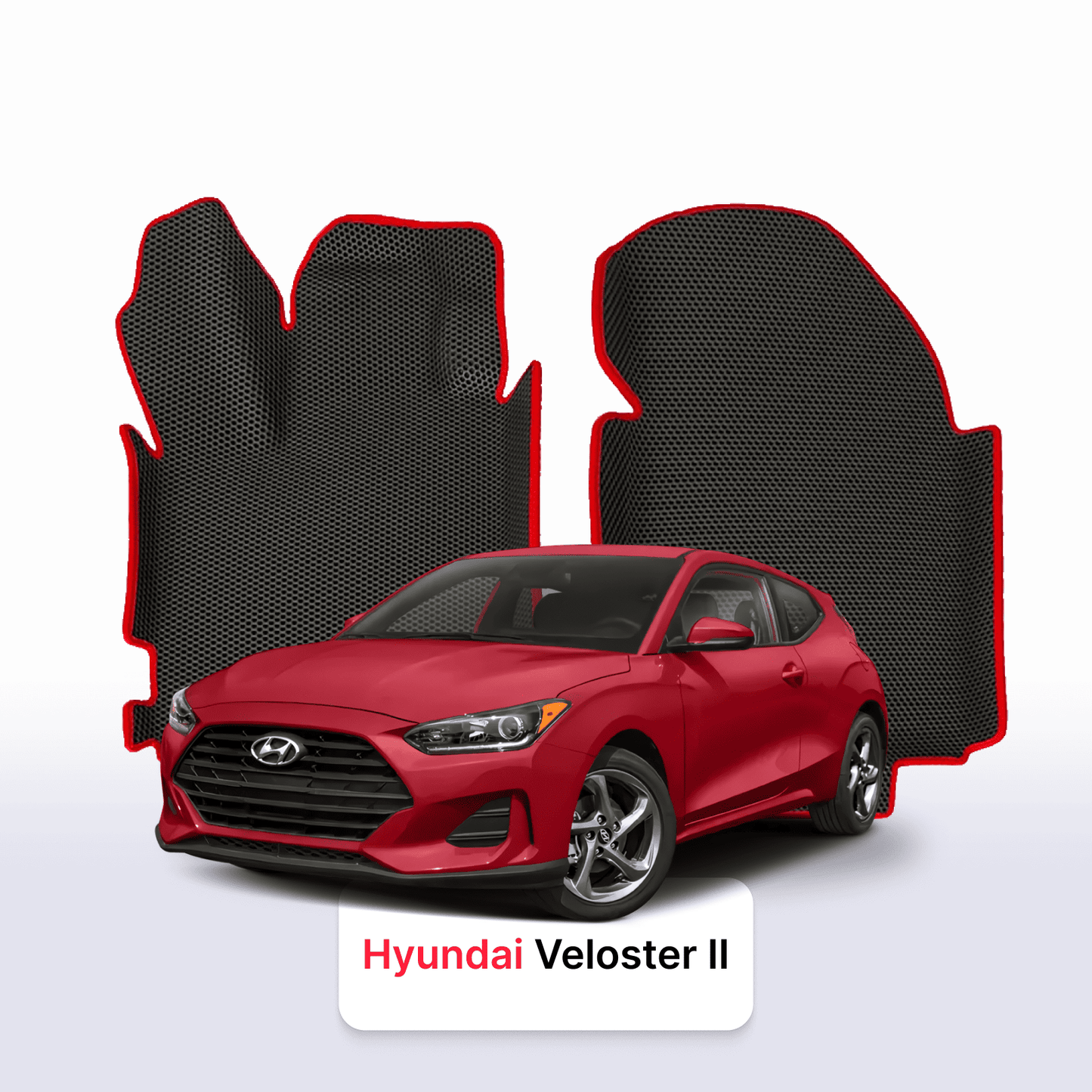 EVA auto paklāji Hyundai Veloster 2 paaudze 2018-2022 gads Hatchback 4 durvju