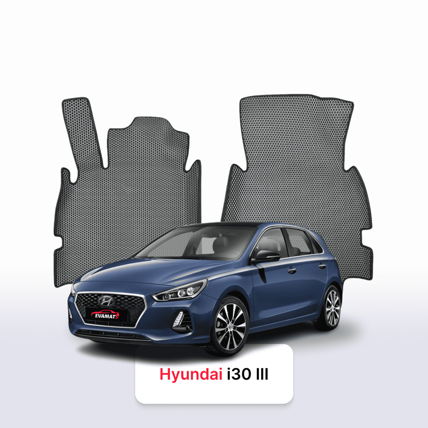 EVA auto paklāji Hyundai I30 3 paaudze 2016-2028 gads HEČBEKS 5 durvju