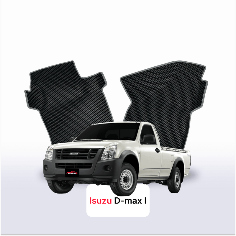 EVA auto paklāji Isuzu D-Max 1 paaudze 2002-2012 gads PICK-UP single cabin