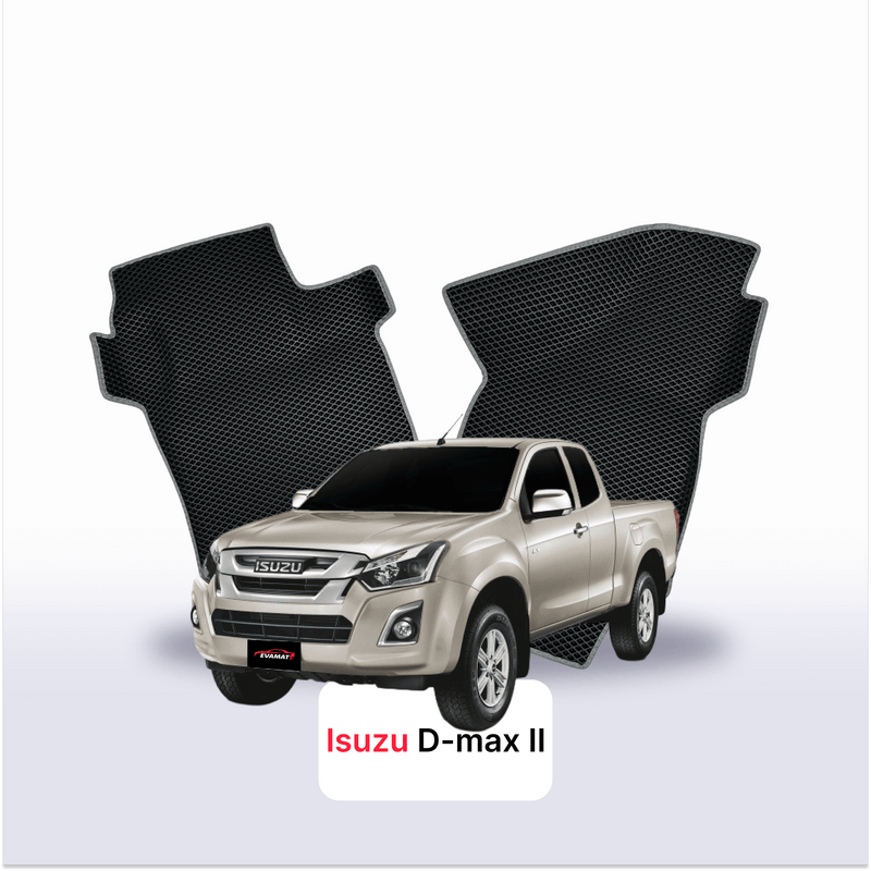 EVA auto paklāji Isuzu D-Max 2 paaudze 2011-2020 gads PICK-UP one-and-half cabin