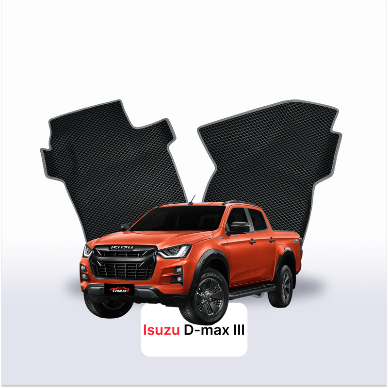 EVA auto paklāji Isuzu D-Max 3 paaudze 2019-2027 gads PICK-UP  double cabin