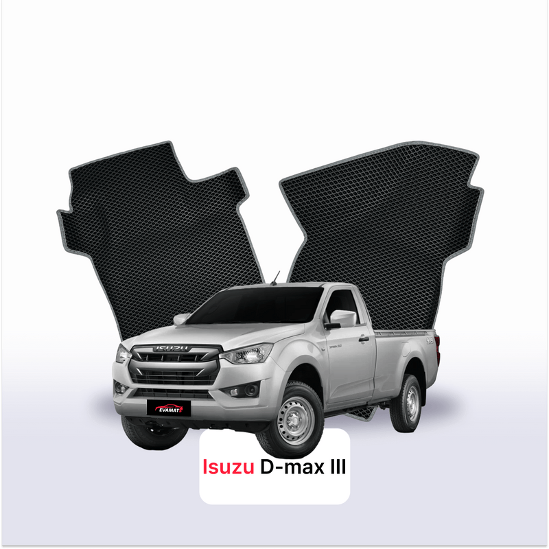 EVA auto paklāji Isuzu D-Max 3 paaudze 2019-2027 gads PICK-UP single cabin