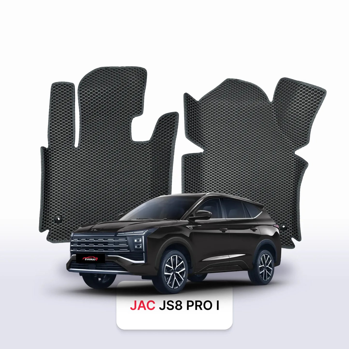 EVA auto paklāji JAC JS8 PRO 1 paaudze 2020-2027 gads SUV