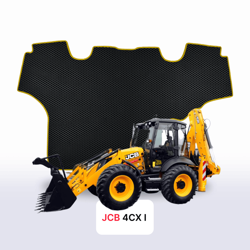 EVA auto paklāji JCB 4CX 1 paaudze 2008-2024 gads EKSKAVATORS