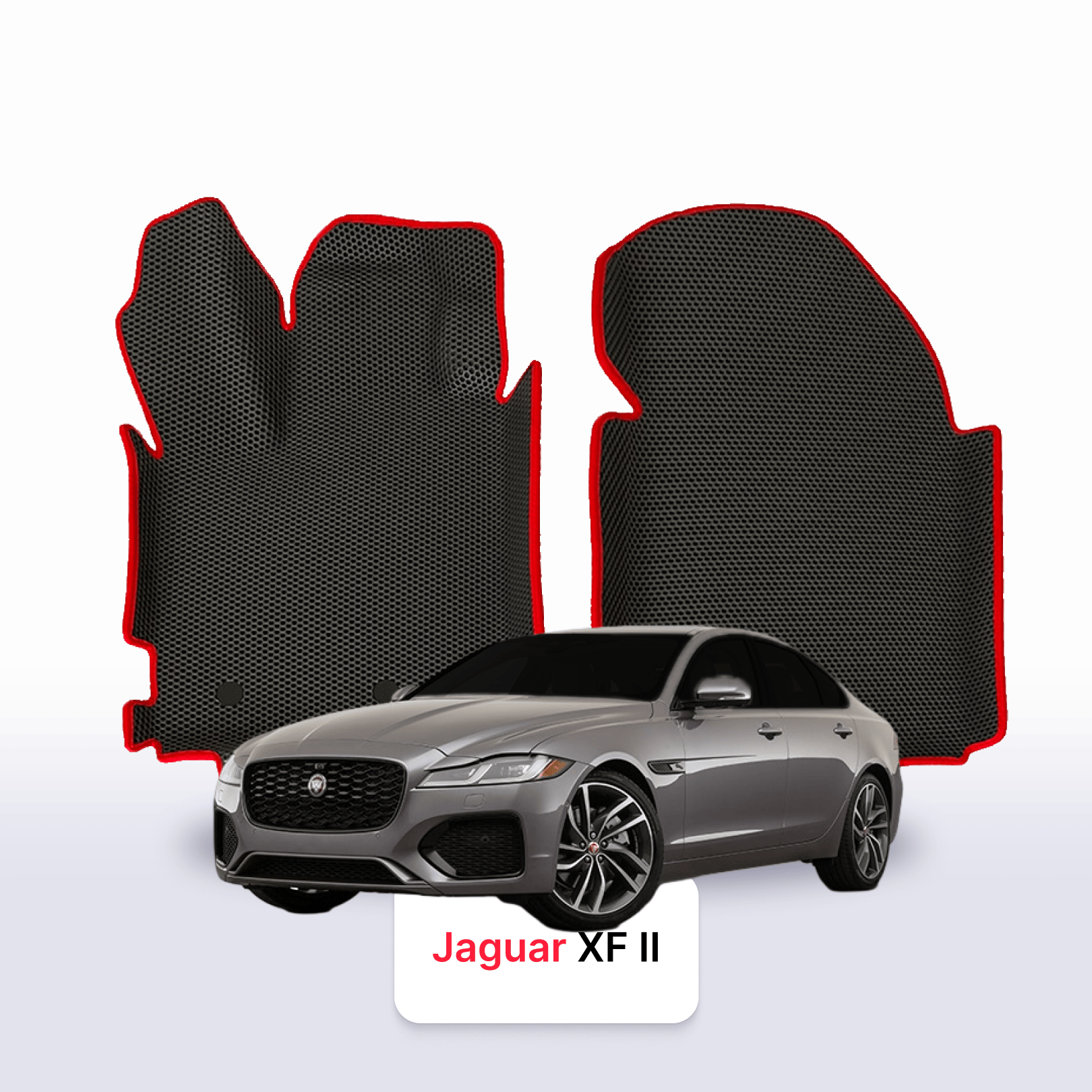 EVA auto paklāji Jaguar XF X260 2 paaudze 2015-2024 gads SEDANS