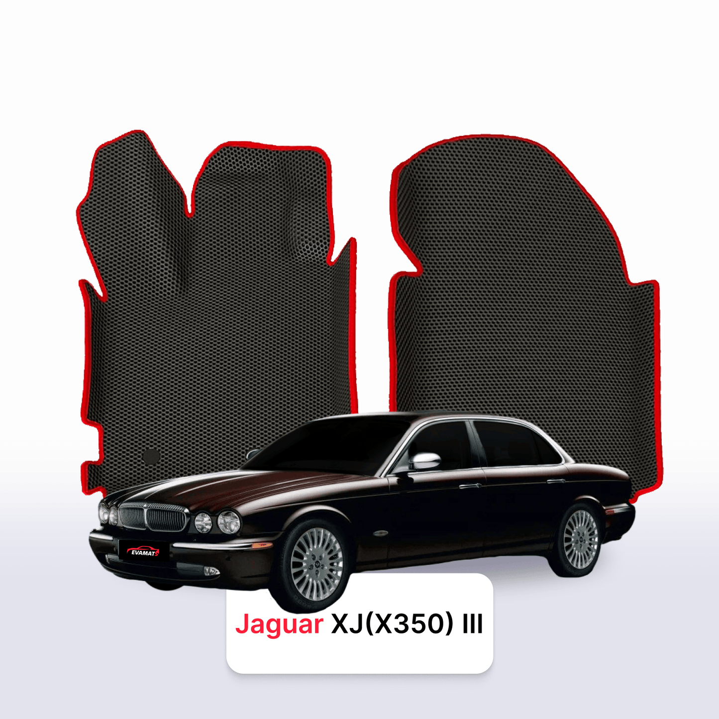 EVA auto paklāji Jaguar XJ(X350) 3 paaudze 2003-2009 gads LONG SEDANS