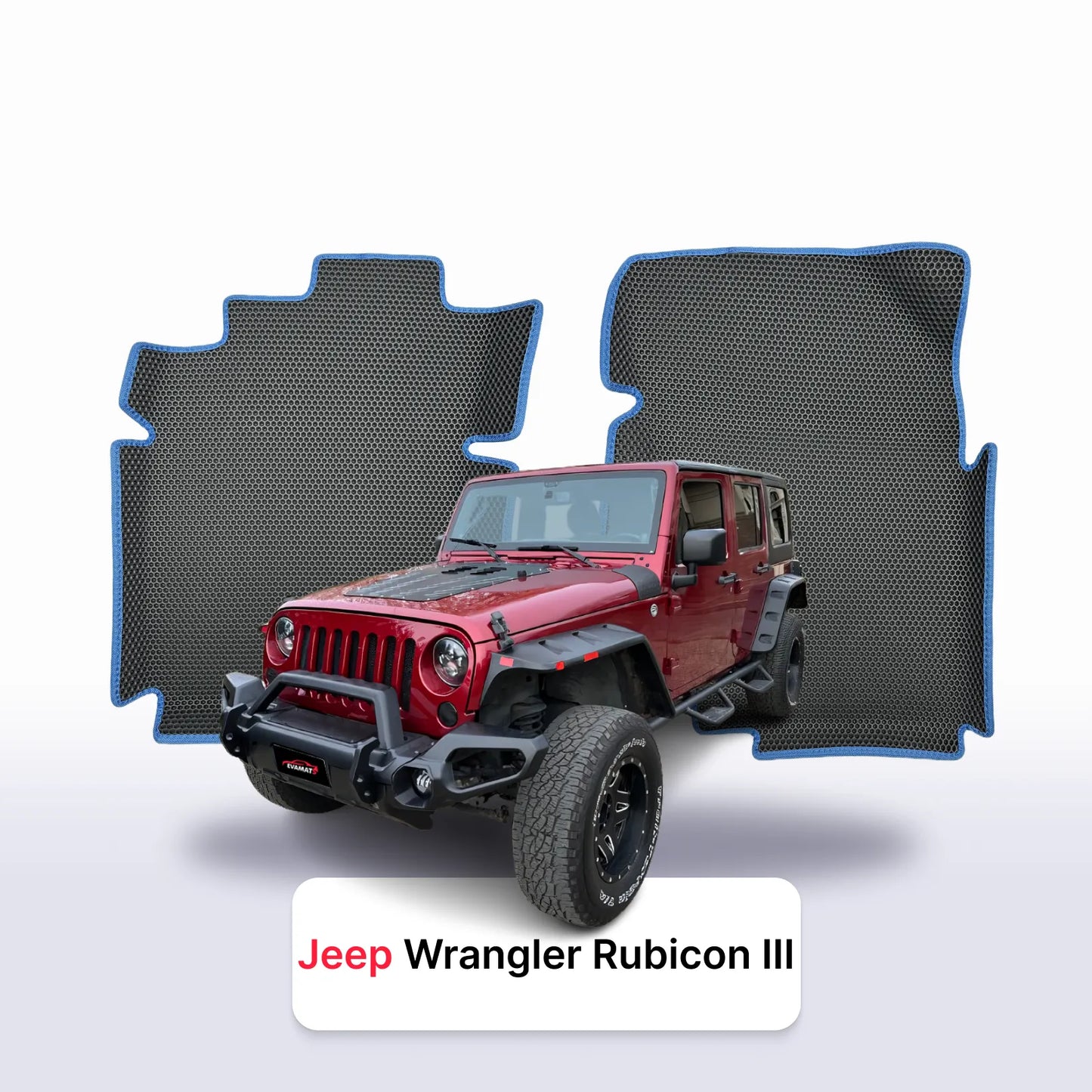 EVA auto paklāji Jeep Wrangler Rubicon(JK) 3 paaudze 2006-2018 gads SUV 5 durvju