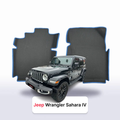 EVA auto paklāji Jeep Wrangler Sahara(JL) 4 paaudze 2017-2027 gads SUV 5 durvju