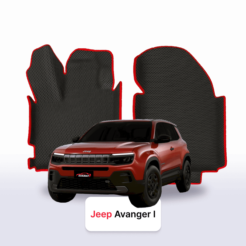 EVA auto paklāji Jeep Avenger 1 paaudze 2023-2026 gads Electric SUV