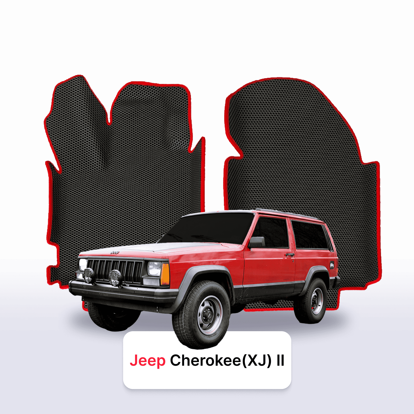 EVA auto paklāji Jeep Cheyearee(XJ) 2 paaudze 1983-2001 gads SUV 3 durvju