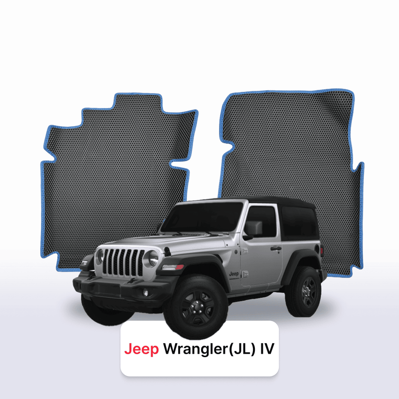 EVA auto paklāji Jeep Wrangler(JL) 4 paaudze 2017-2028 gads 3 durvju SUV
