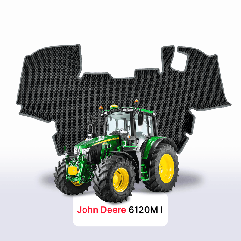 EVA auto paklāji John Deere 6120M 1 paaudze 2023-2028 gads TRAKTORS