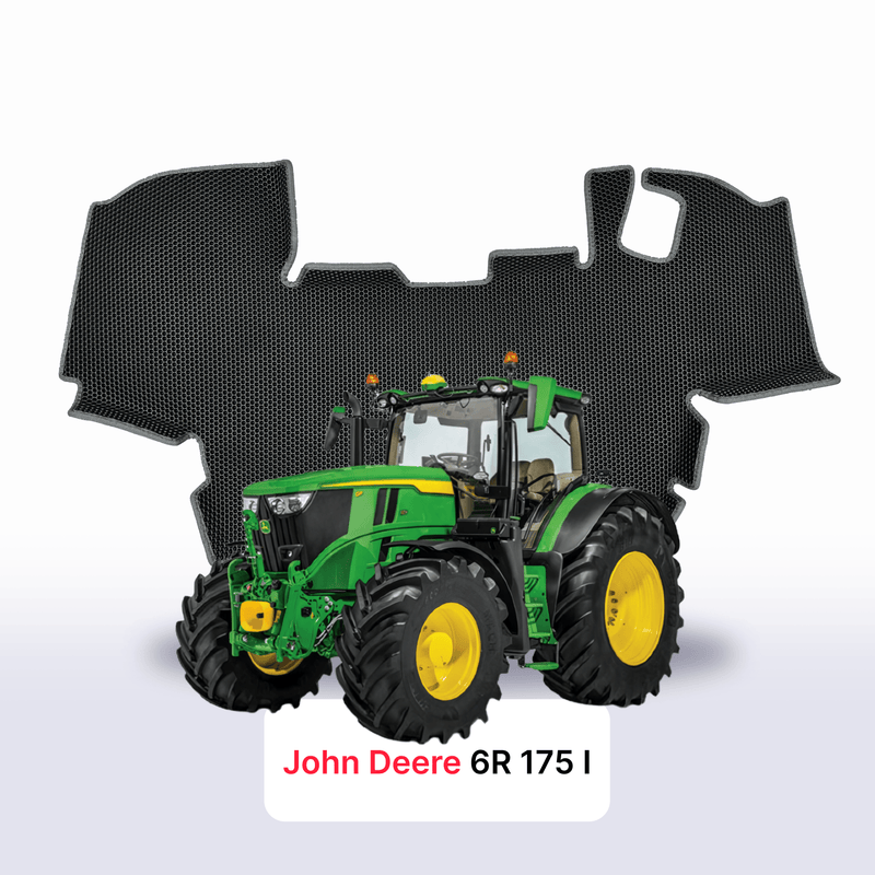 EVA auto paklāji John Deere 6R 175 1 paaudze 2020-2028 gads TRAKTORS